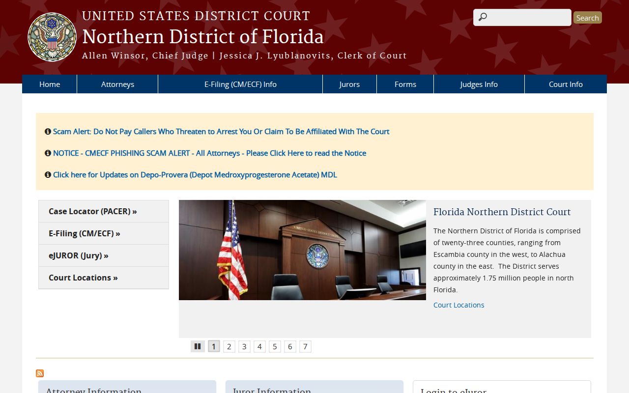 Jefferson County criminal history federal district court