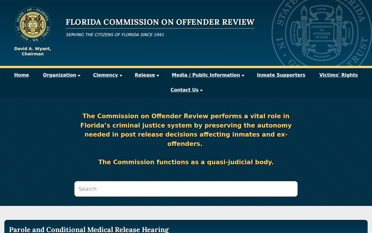Jefferson County criminal records Florida offender review authority
